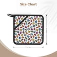 thumbnail image 3 of Sikiie Colorful Numbers Pot Holders Kitchen Insulation Mats Heat Resistant Pot-Holder Oven Anti-Scald Pads for Cooking Baking, 7.1*7.1inch, 3 of 8