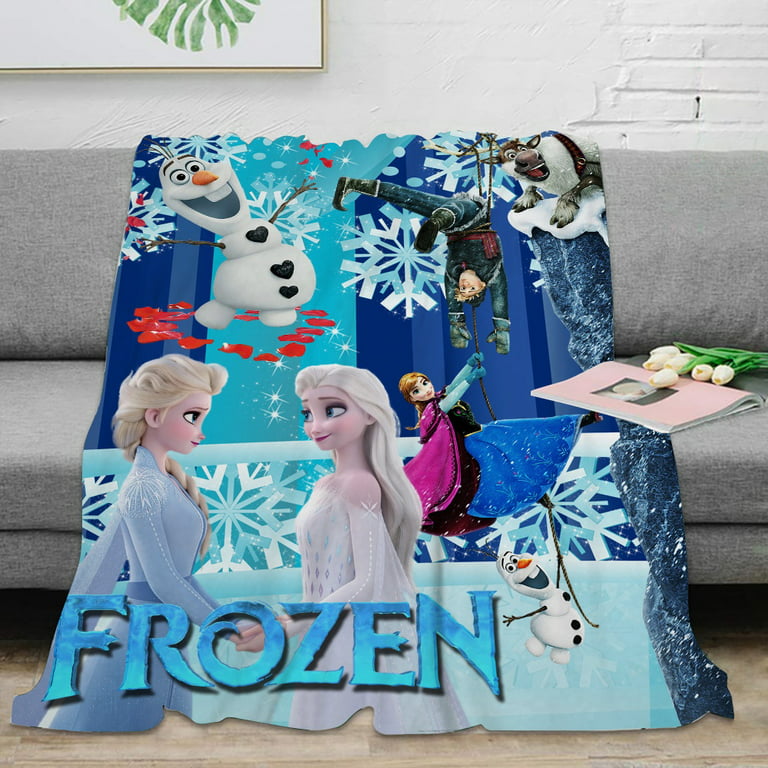 Frozen Fleece Tie Blanket 
