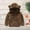 51Brown, variant on Hicidod Toddler Winter Coats For Kids Hooded Warm Thick Sherpa Teddy Fuzzy Jackets Outwear Baby Boys Girls Cute Bear Ears Jacket