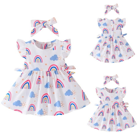 

pop seller Girls Summer Dress Sleeveless Princess Dress
