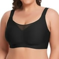thumbnail image 2 of Non Wired Bra Women‘s Padded Full Cup Bra Without Underwire With Padding Seamless Bustier Bralette Breathable Soft, 2 of 5