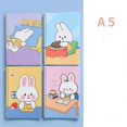 thumbnail image 5 of 4pcs, Cartoon A5 Coil Book Cute Notebook High-value Elementary School Students Horizontal Line Notes Thickened Soft Copy Portable Notepad, School Supplies, Back To School, Notebook, Libretas, Notebook, 5 of 5