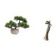 thumbnail image 5 of Árbol bonsái artificial,Bonsái artificial para decoración de escritorio o interior,Figura de escritorio,Figuras africanas de arte,artesanías,escritorio coleccionable,Estatua de mujer, 5 of 8