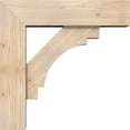 thumbnail image 3 of Ekena Millwork 7 1/2"W x 28"D x 28"H Merced Block Smooth Bracket w/ Offset Brace, Douglas Fir, 3 of 25