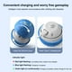 thumbnail image 2 of Pelota Interactiva para Gatos Rodante Automática Gatitos Interior () Azul, 2 of 6