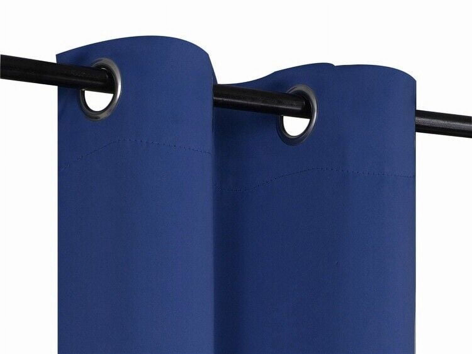2PC Kitchen Grommet Thermal Blackout Window Tier Short Curtain Panel 30"x36" K30
