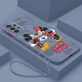 thumbnail image 1 of Disney-funda de Mickey Mouse para móvil, carcasa líquida de cuerda izquierda para Samsung A73, A72, A54, A53, A52, A42, A34, A33, A32, A23, A22, A14, A13, A12 Fivean unisex, 1 of 2