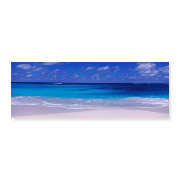 Art Print (Unframed), Waves on the beach by Panoramic Images, 24" x 8"