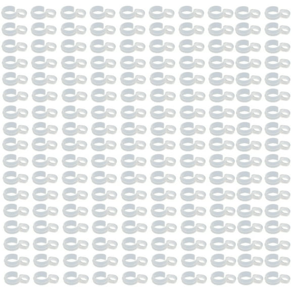 100 Pcs Universal Windproof Hooks Buckle Clothing Hanger Clamps