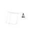 thumbnail image 5 of Mesita de noche de acrílico,Mesa auxiliar de acrílico transparente Mesa auxiliar transparente en capas,Figura de escritorio,Escultura abstracta de pensador para decoración de oficina y, 5 of 8