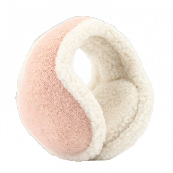 TELOLY Ear Warmers for Women,Warm Plush Insulation Ear Muffs for Kids,Soft Touch Comfort Womens Ear Muffs,Pink