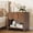 Curved Edge 1 set-Brown, variant on Wirrytor Farmhouse Walnut Fluted Nightstands Set of 2, Mid-Century Chic End Table with Drawer and Open Shelf Storage, Curved Edge Bedside Table for Bedroom Living Room