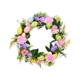 thumbnail image 2 of CQCYD Easter Wreath, Colorful Plastic Easter Egg Wreath For Front Door Spring Decorations Indoor Outdoor Home Decor Patio Porch Tree Decor Easter Party Supplies, 2 of 9
