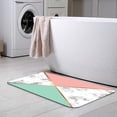 thumbnail image 6 of Texture Golden Geometric Lines Bath Rugs 16x24 Inch Non Slip Bath Mat Quick Dry Super Absorbent Thin Bath Rug Fit Under Door Washable Bath Floor Rugs for Bathroom Bathtub Shower Sink,Multi 6, 6 of 6
