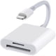 thumbnail image 1 of Lightning To Sd Card Reader Iphone White Sd Card Reader 1-pack, 1 of 5