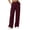 Wine, variant on SETOOFF Women High Waist Pleated Wide Leg Dress Pants Loose Palazzo Trousers with Side Pockets Business Work Office Casual Travel Interview Daily Bottoms