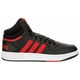thumbnail image 1 of Size 10.5 - Adi - das Hoops 3.0 Mid Black Scarlet, 1 of 6
