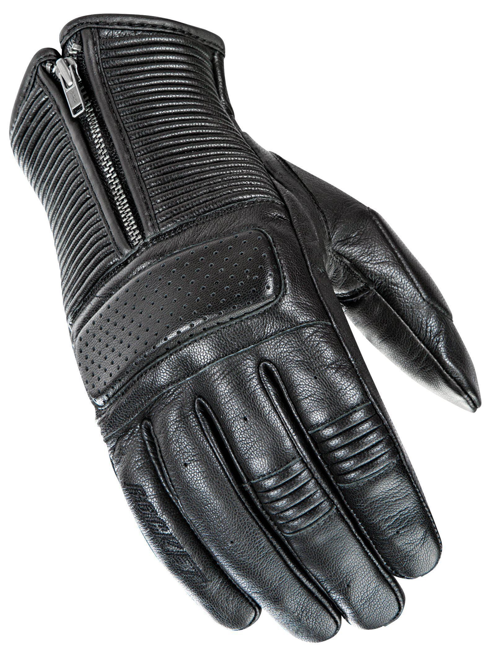 Joe Rocket Cafe Racer Mens On-Road Motorcycle Leather Gloves Black 2X-Large