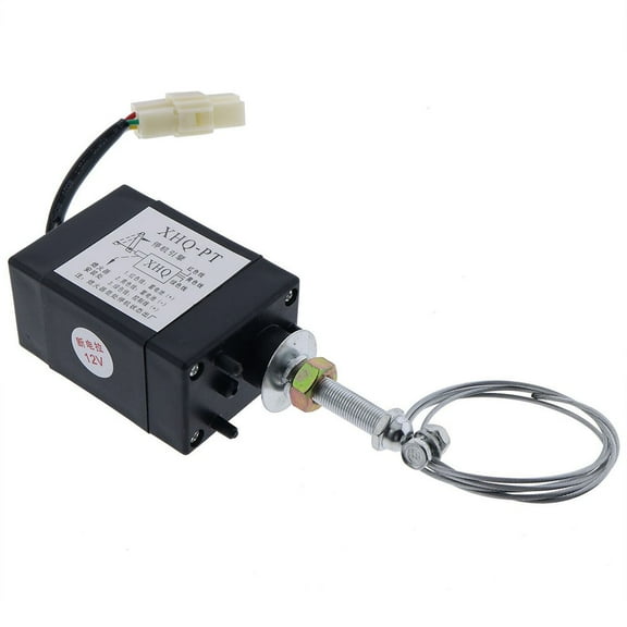 12V Electromagnetic Xhq-Pt Valve Engine Stop Solenoid Electric Throttle Adjuster