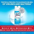 thumbnail image 3 of Lysol All-in-One Disinfectant Spray, Crisp Linen, Disinfects and Eliminates Odors on Hard Surfaces and Fabrics, Kills 99.99% of Viruses and Bacteria, 539g, 3 of 13
