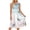 Sky Blue 02, variant on Summer Dresses for Women Casual Sleeveless Midi Dress Pleated Flowy Tshirt Sundress Floral Print Cute Dress