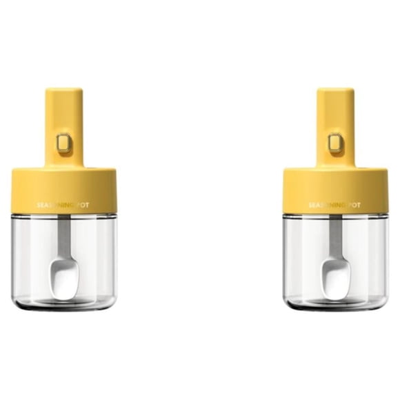 Tarro de especias transparente Naiovety a prueba de fugas