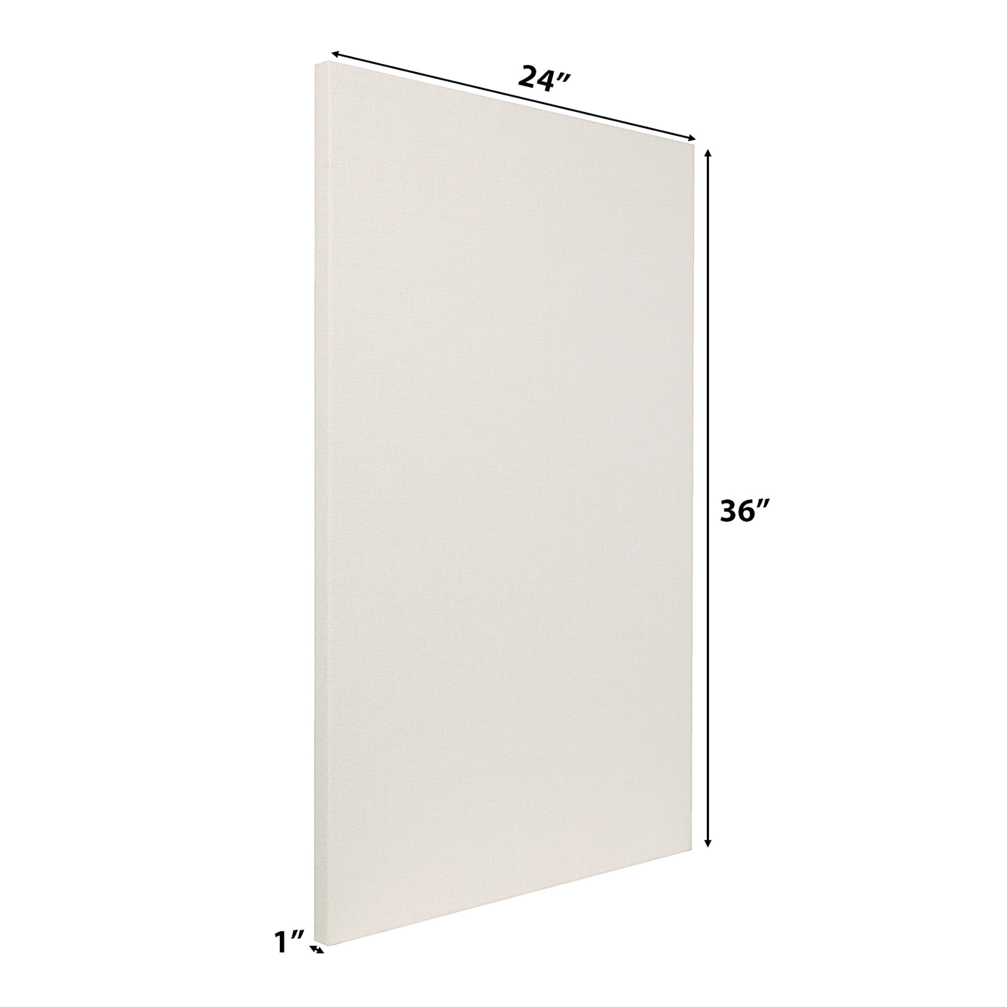 ATS Acoustics Hardened Edge Fire Rated Professional Studio Quality Acoustic Panel 24x36x1