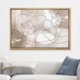 thumbnail image 2 of wall26 Framed Canvas Print Wall Art Pastel Grunge Geometric Line Art Sketch Abstract Shapes Illustrations Modern Art Decorative Bohemian Multicolor for Living Room, Bedroom, Office - 16"x24&quot, 2 of 5