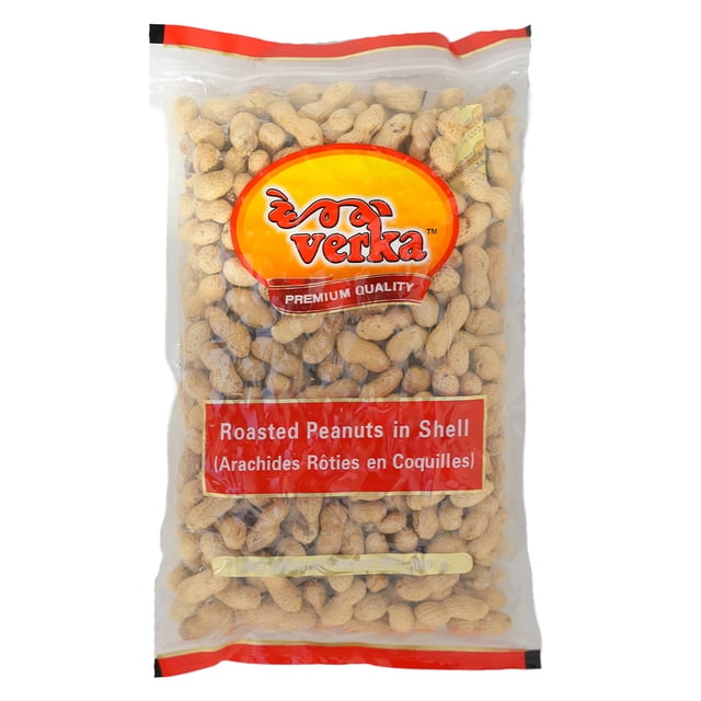 Cacahuètes grillées en coque Verka, 908 g