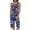 02 Purple11, variant on Weiqiqre Sleepwear for Women Soft Sleepwear Pjs Short Sleeve Sleeveless Nightwear with Long Pants