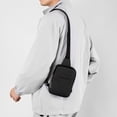 thumbnail image 6 of Openpig Crossbody Bag for Men Women Trendy, Small Sling Bag Fanny Packs, Black Chest Bag Cross Body Purse Travel Essentials, 6 of 7