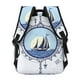thumbnail image 4 of Disketp Not All Who Wander Are Lost2 Mochila Estampada para Hombre y Mujer – Mochila Ligera Clásica con Múltiples Bolsillos para Universidad, Trabajo y Viajes-One Size, 4 of 5
