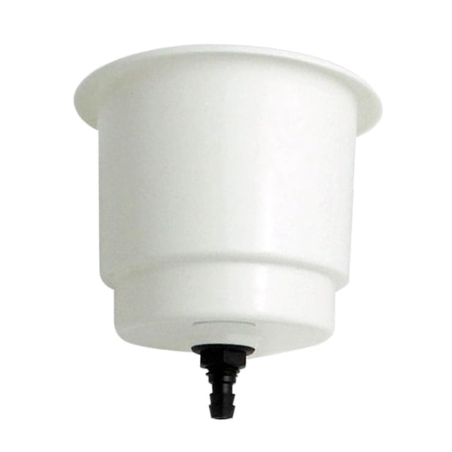 Plástico Empotrado Cup Holder Drink Bottle Cage Con Drenaje Para Marino / Barco / Yate / Camión / RV Y Camper - kusrkot Portavasos empotrado