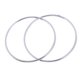 thumbnail image 5 of Llavero de con lazo - Plata, 30mm 2 Piezas BLESIY Conectores circulares, 5 of 8