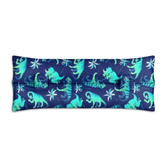 Forest Friends Dinosaur Seat Belt Pillow - Post Surgery Recovery Cushion - Nature Inspired Dino Print