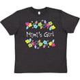 thumbnail image 3 of Inktastic Mimis Girl- Bright Flowers Youth T-Shirt, 3 of 5
