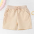 thumbnail image 2 of KPOPLK Toddler Boy Shorts Cotton Pull On Animal Print Shorts Boys Summer Clothes with Pockets Size 2-3 Years,Beige, 2 of 9