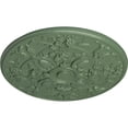 thumbnail image 3 of 31 1/4"OD x 2 1/4"P Baile Ceiling Medallion Athenian Green Finished, 3 of 6