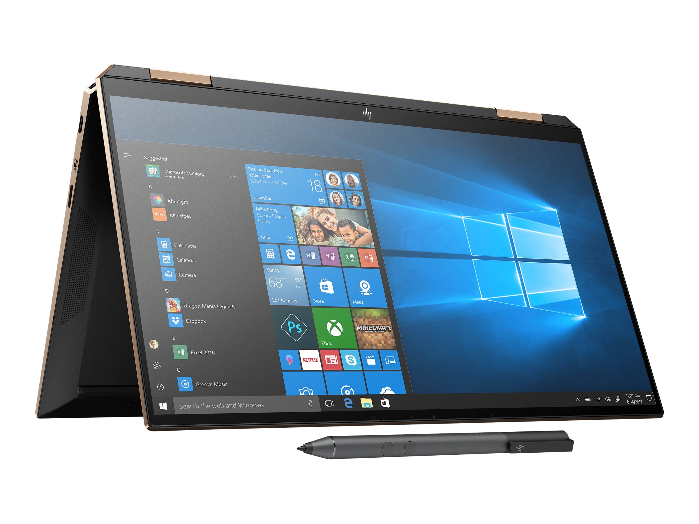 HP Spectre x360 13t Home and Business Laptop (Intel i7-1065G7 4