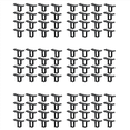 thumbnail image 1 of 96Pc 35mm Solar Panel Water Drainage Clips,PV Modules Clips for Water Drain Photovoltaic Panel Water Drain Clips, 1 of 5