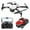 A, variant on MXTPOV FPV Drone with ESC Camera, Brushless Motor Drone with Colorful Lights, Foldable RC Quadcopter Drone with Optical Flow Positioning, Obstacle Avoidance