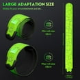 thumbnail image 3 of XINQIHANG Running Lights for Runners(2 Pack), LED Armbands for Running, USB Rechargeable Reflective Armbands, High Visibility Light Up Band for Runners, Bikers, Walkers, Pet Owners, 3 of 7
