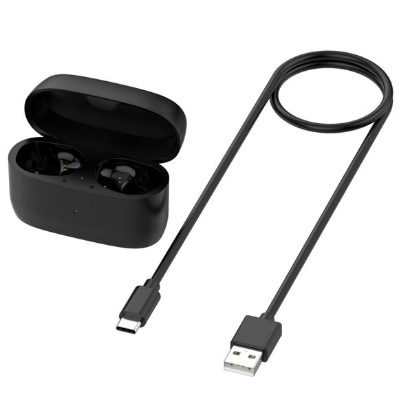Charging Case for Jabra Elite 4/4 Active,Earbuds Replacement Charger Case Cradle Dock,Headset Charging Compartment Storage and Charging Case (Earphone not Included)