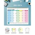 thumbnail image 6 of PLPPYFS 2026-2027 Calendar - 2026-2027 Wall Calendar, January 2026 - June 2027, 16.9" x 11.8", To-do & Notes, Large Blocks, Julian Dates & Holidays, 18 Months Wall Calendars Perfect for Office & Home, 6 of 9