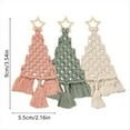thumbnail image 2 of Kit de Bricolaje de áRbol de Navidad Tejido en Macramé Kit de Regalo de NavideñA Muy Adecuado para Familiares y Amigos Regalos NavideñOs Perfectos, 2 of 5