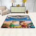 thumbnail image 2 of Tinker-bel And The Legend Of The Neverbeast Area Rug Cartoon Rugs Non-Slip Soft Carpet Soft Floor Mats for Home Decor Living Room Bedroom Mat 36"X24", 2 of 7