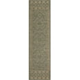 thumbnail image 2 of Well Woven Medusa Quay Modern Tribal Green 2'7" x 9'10" Runner Indoor Outdoor Rug, 2 of 7