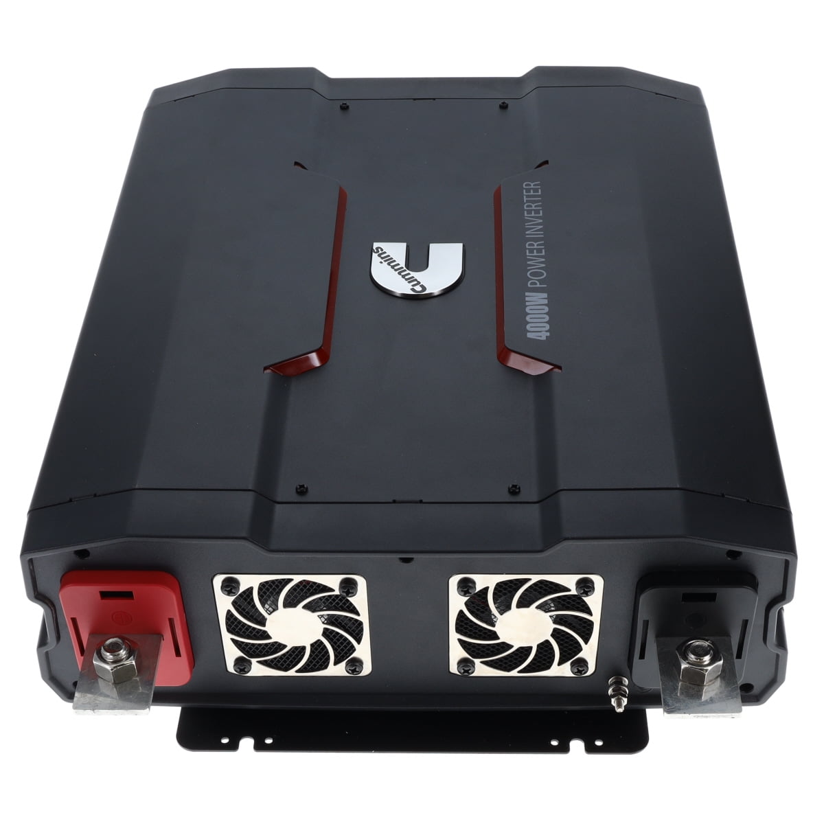 Cummins 4000 Watt Power Inverter Modified Sine Wave Truck Inverter 12V to 110 Volts Four AC Outlets Two USB Ports (Full Cable Kit Included) CMN4000W