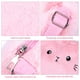thumbnail image 3 of 2 piezas de bolso de peluche pequeño, bolso de hombro con dibujos animados, bolso cruzado, monedero, mini bolso de mano para mujer, 3 of 7