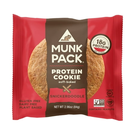 Munk Pack Snickerdoodle Protein Cookie (Best Snickerdoodle Cookies In The World)